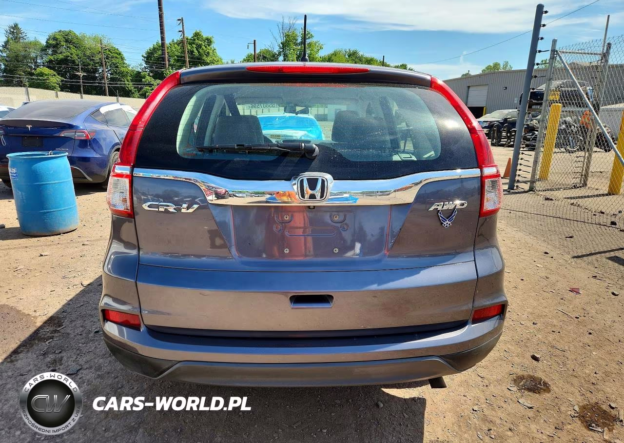 2016 Honda Cr-V Lx VIN:5J6RM4H32GL117647 - 6