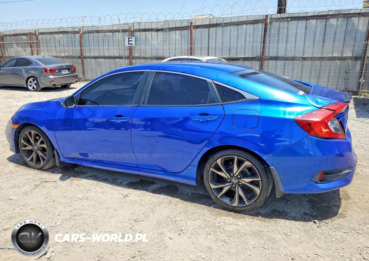 2019 Honda Civic Sport VIN:2HGFC2F86KH578727 - 2