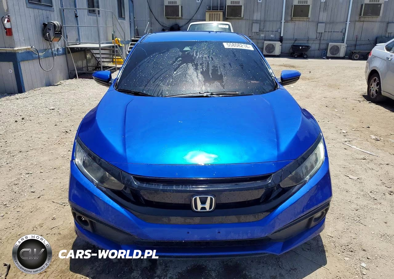 2019 Honda Civic Sport VIN:2HGFC2F86KH578727 - 5