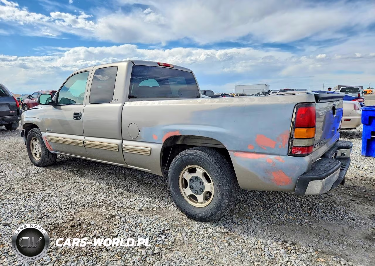 2000 Chev Silverado 1500 Regul VIN:1GCEC19TXYZ127541 - 2