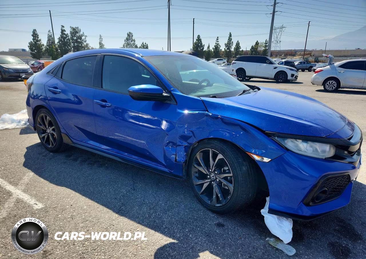 2017 Honda Civic Sport VIN:SHHFK7H46HU407188 - 4