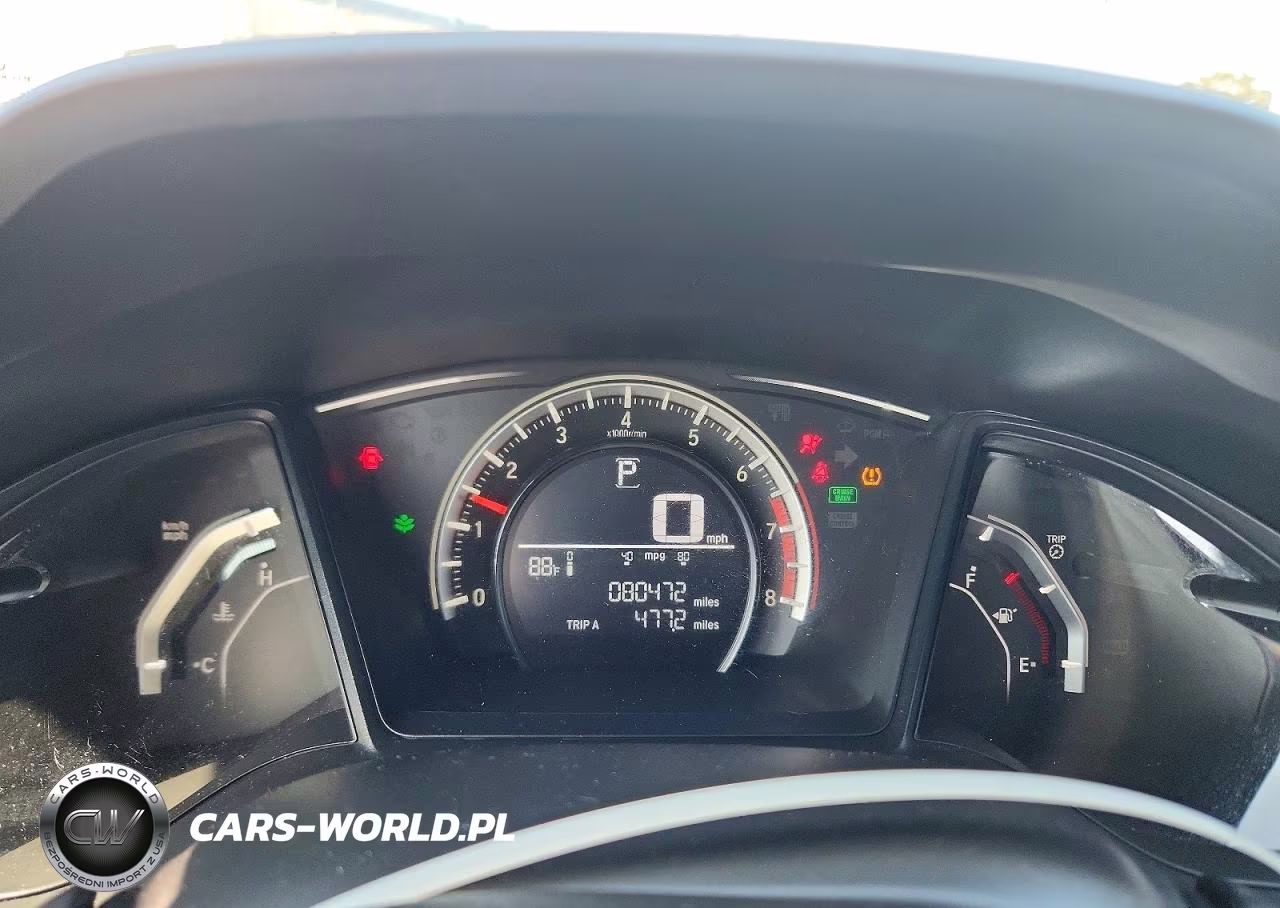 2017 Honda Civic Sport VIN:SHHFK7H46HU407188 - 9