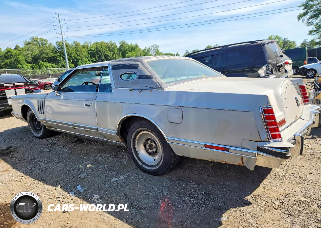 1977 Lincoln Mark V VIN:7Y89A943799 - 2