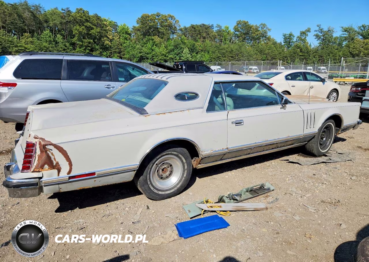 1977 Lincoln Mark V VIN:7Y89A943799 - 3