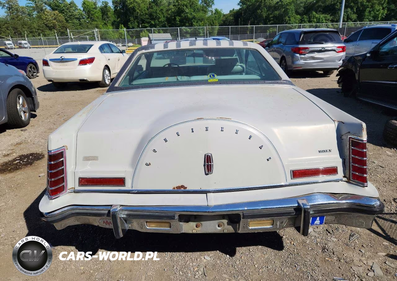 1977 Lincoln Mark V VIN:7Y89A943799 - 7
