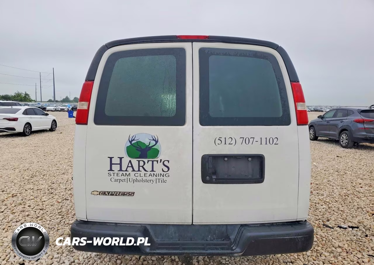 2019 Chevrolet Express 2500 Cargo Delivery Van VIN:1GCWGBFP8K1152532 - 6