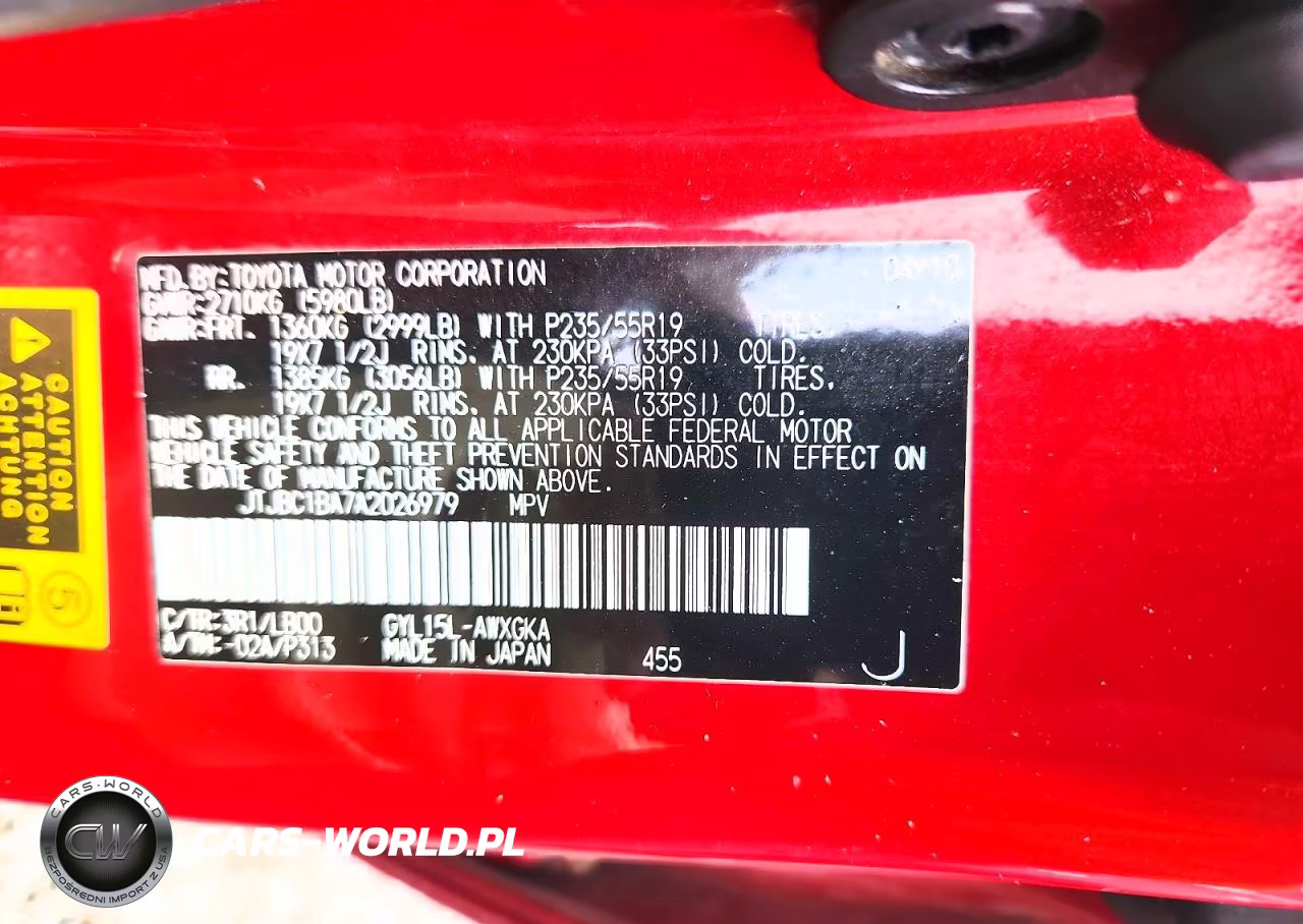 2010 Lexus Rx 450H VIN:JTJBC1BA7A2026979 - 13