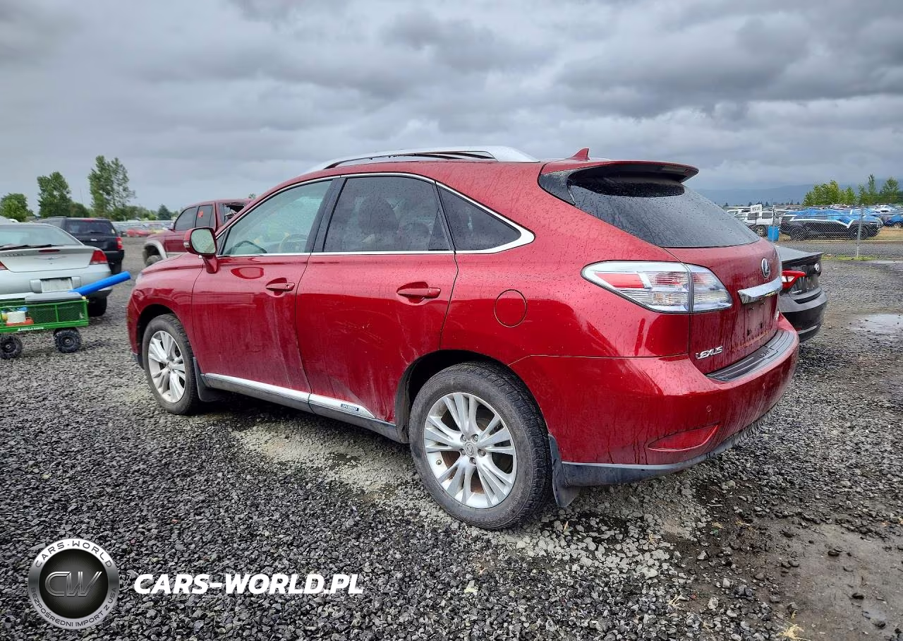 2010 Lexus Rx 450H VIN:JTJBC1BA7A2026979 - 2