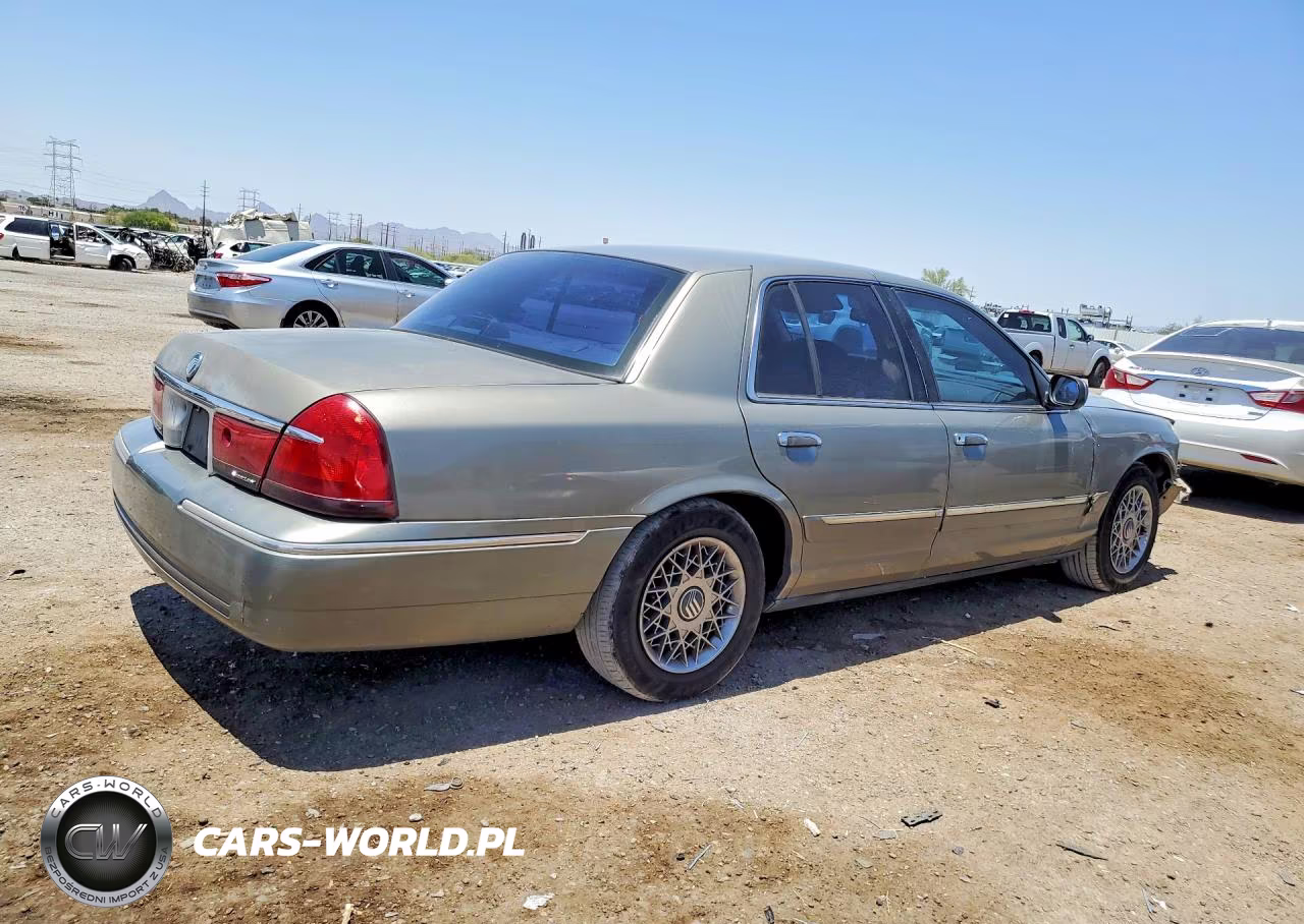2000 Mercury Grand Marquis Gs VIN:2MEFM74W0YX745848 - 3