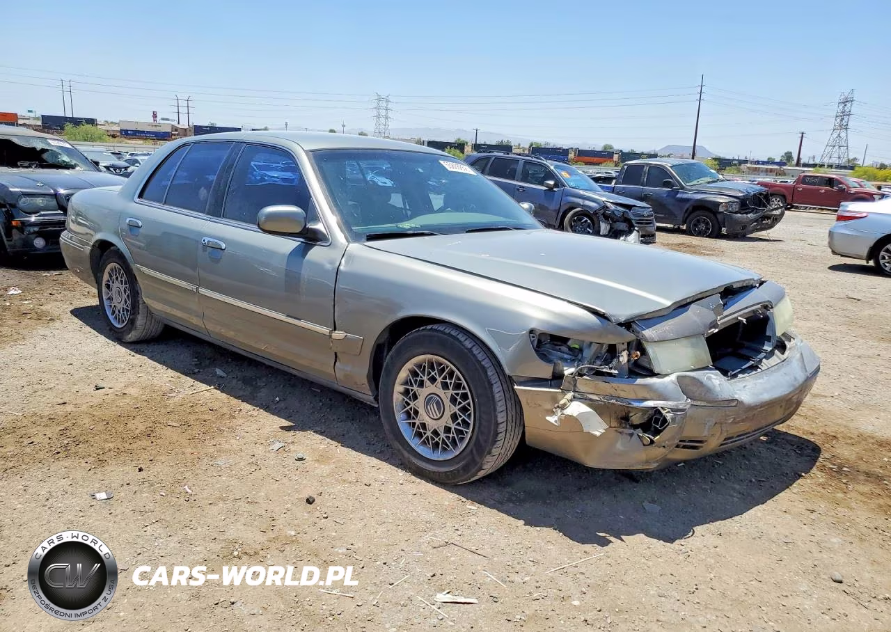 2000 Mercury Grand Marquis Gs VIN:2MEFM74W0YX745848 - 4