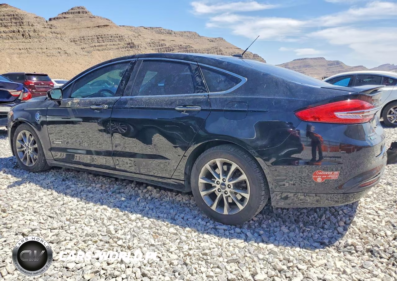 2017 Ford Fusion Titanium Phev VIN:3FA6P0SU2HR209828 - 2