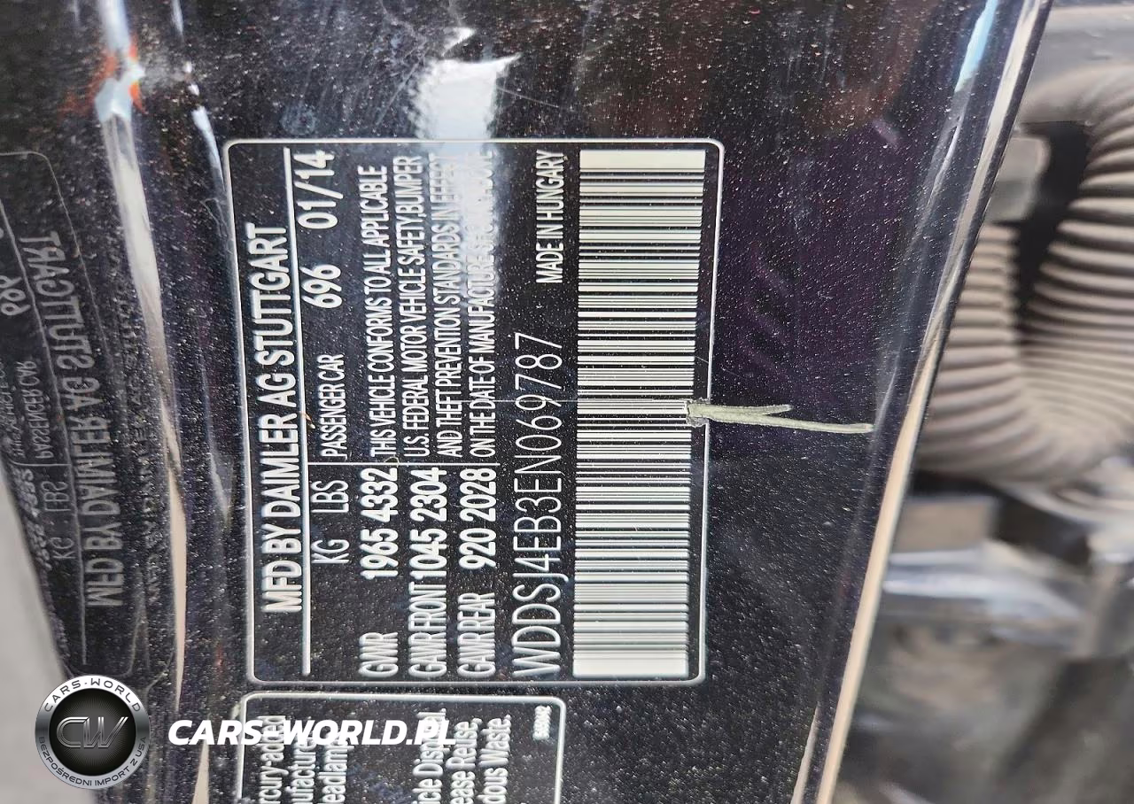 2014 Mercedes-Benz Cla 250 VIN:WDDSJ4EB3EN069787 - 12