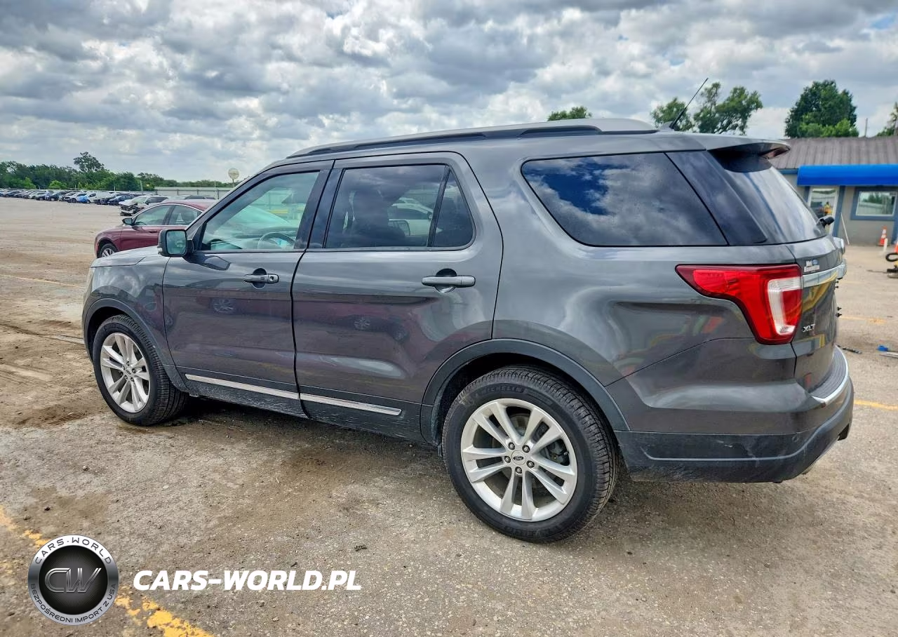 2018 Ford Explorer Xlt VIN:1FM5K7D83JGC27308 - 2