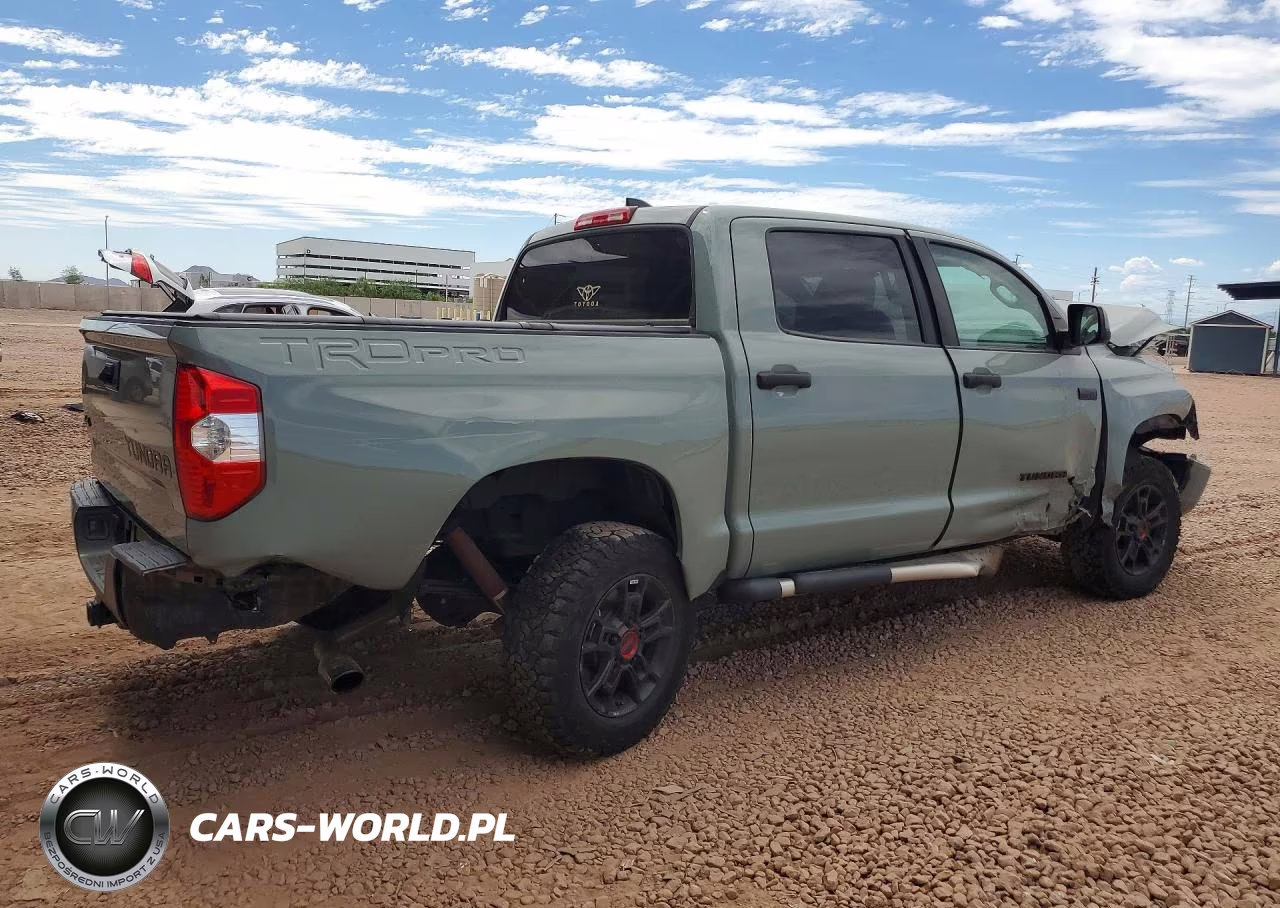 2021 Toyota Tundra Trd Pro VIN:5TFDY5F10MX018180 - 3