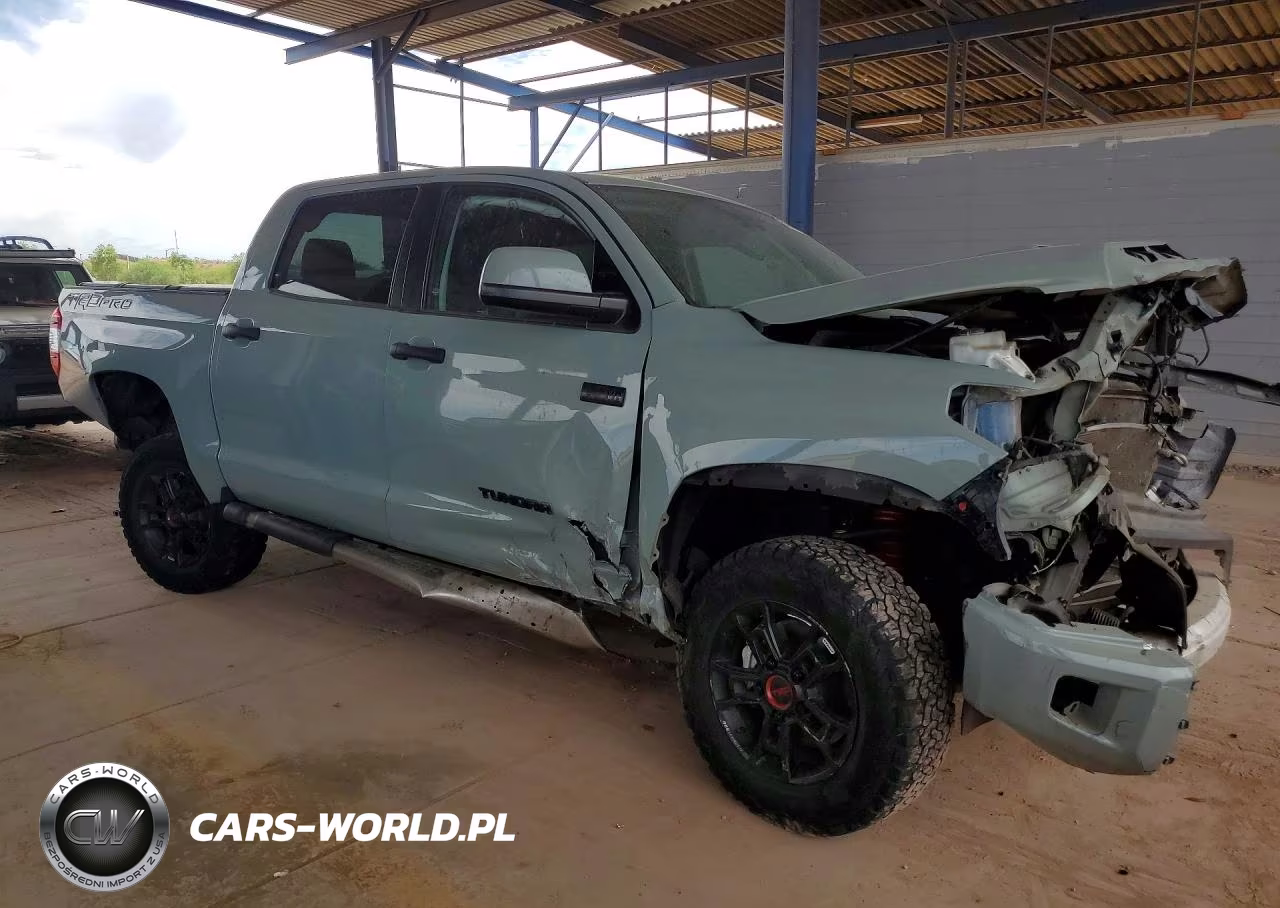 2021 Toyota Tundra Trd Pro VIN:5TFDY5F10MX018180 - 4