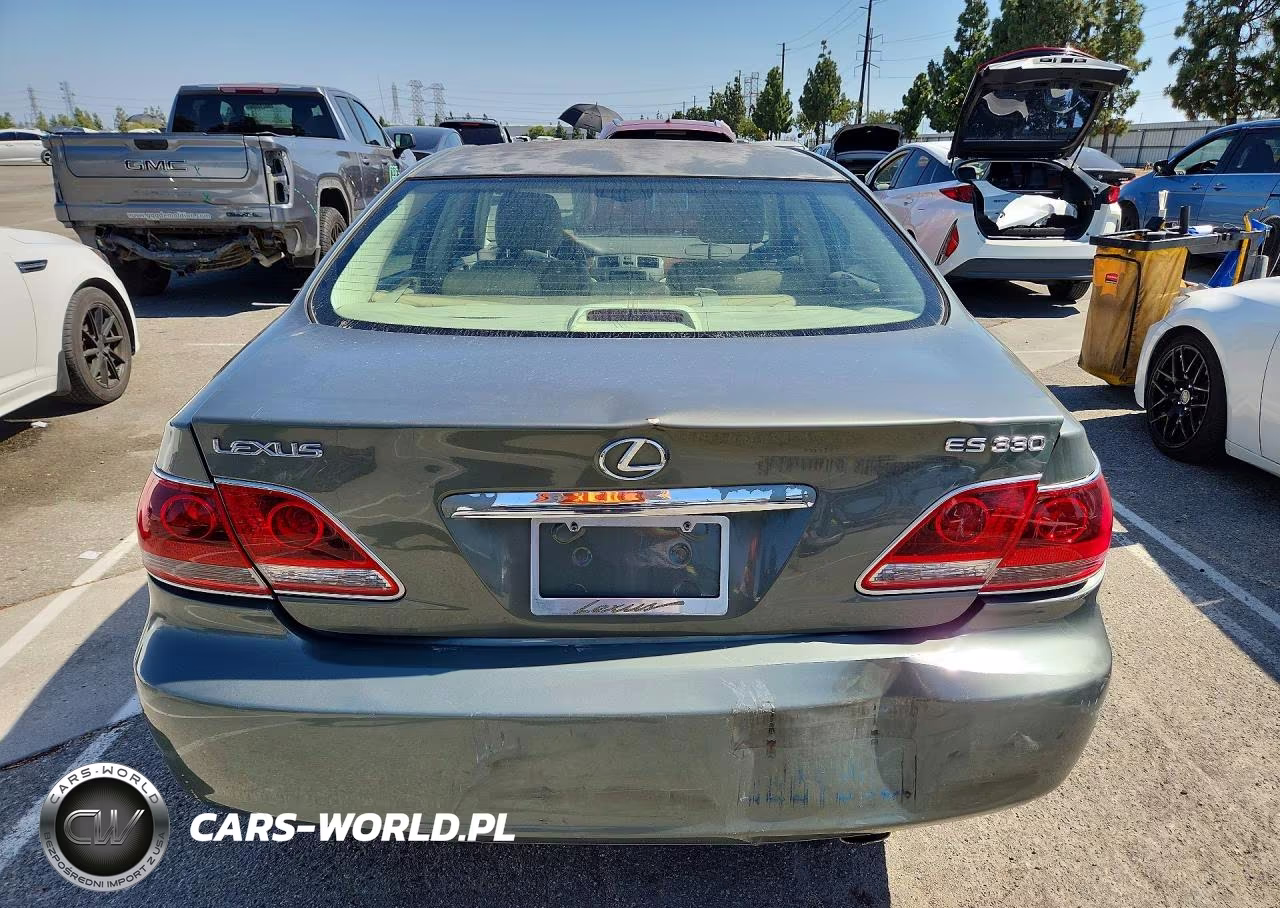 2005 Lexus Es 330 VIN:JTHBA30G955085577 - 6