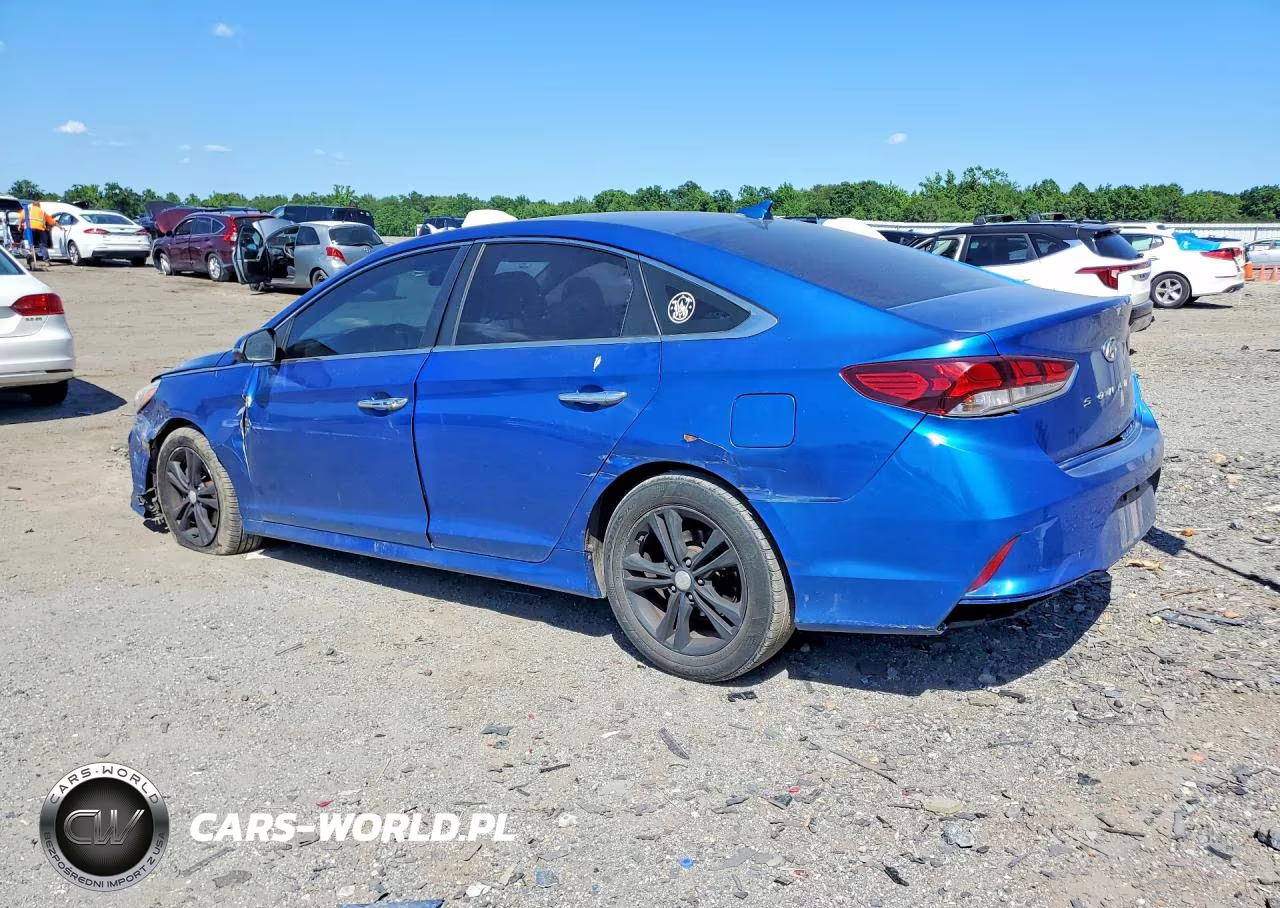 2018 Hyundai Sonata Sel VIN:5NPE34AFXJH599517 - 2