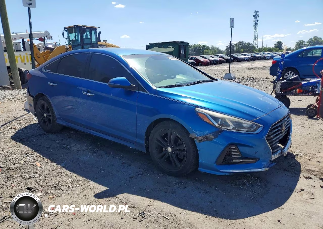 2018 Hyundai Sonata Sel VIN:5NPE34AFXJH599517 - 4