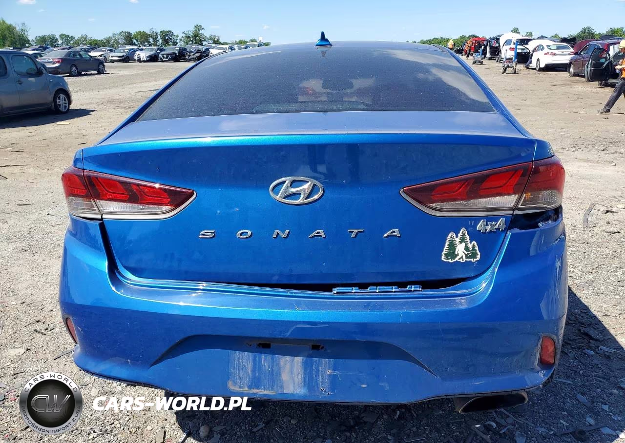2018 Hyundai Sonata Sel VIN:5NPE34AFXJH599517 - 6
