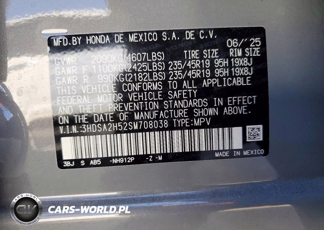 2025 Acura Adx A-Spec VIN:3HDSA2H52SM708038 - 13