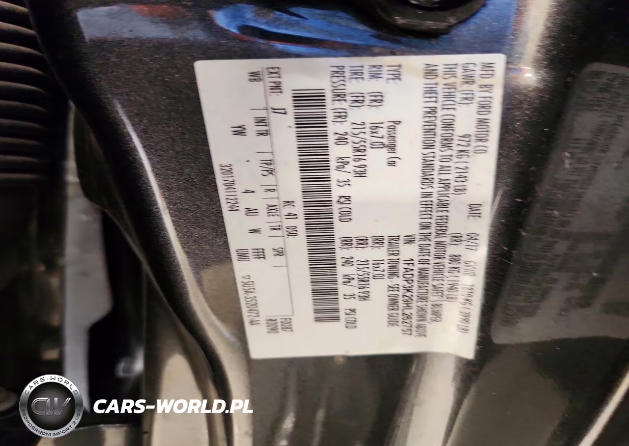 2017 Ford Focus Se VIN:1FADP3K29HL262757 - 12
