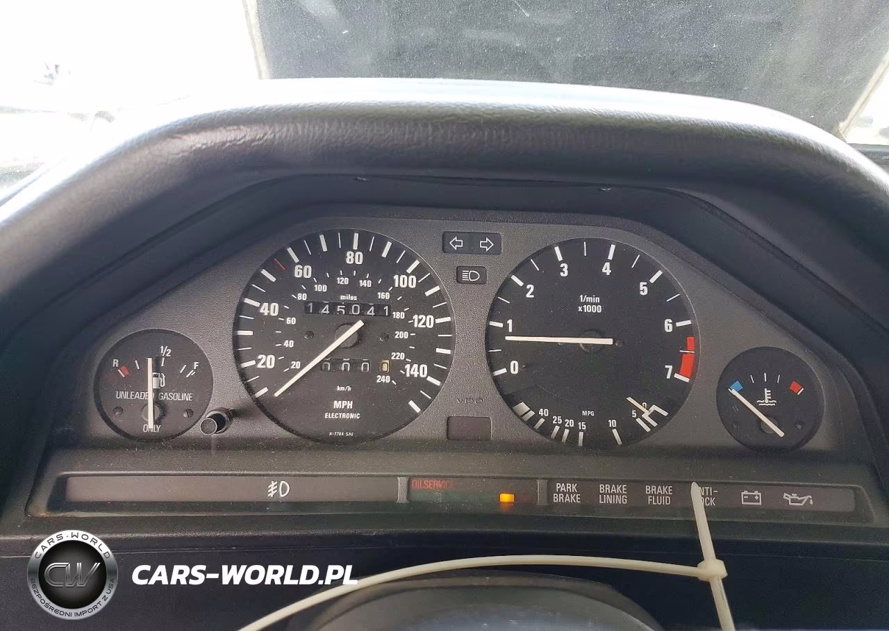 1990 BMW 325 Ic Automatic VIN:WBABB2313LEC23126 - 9