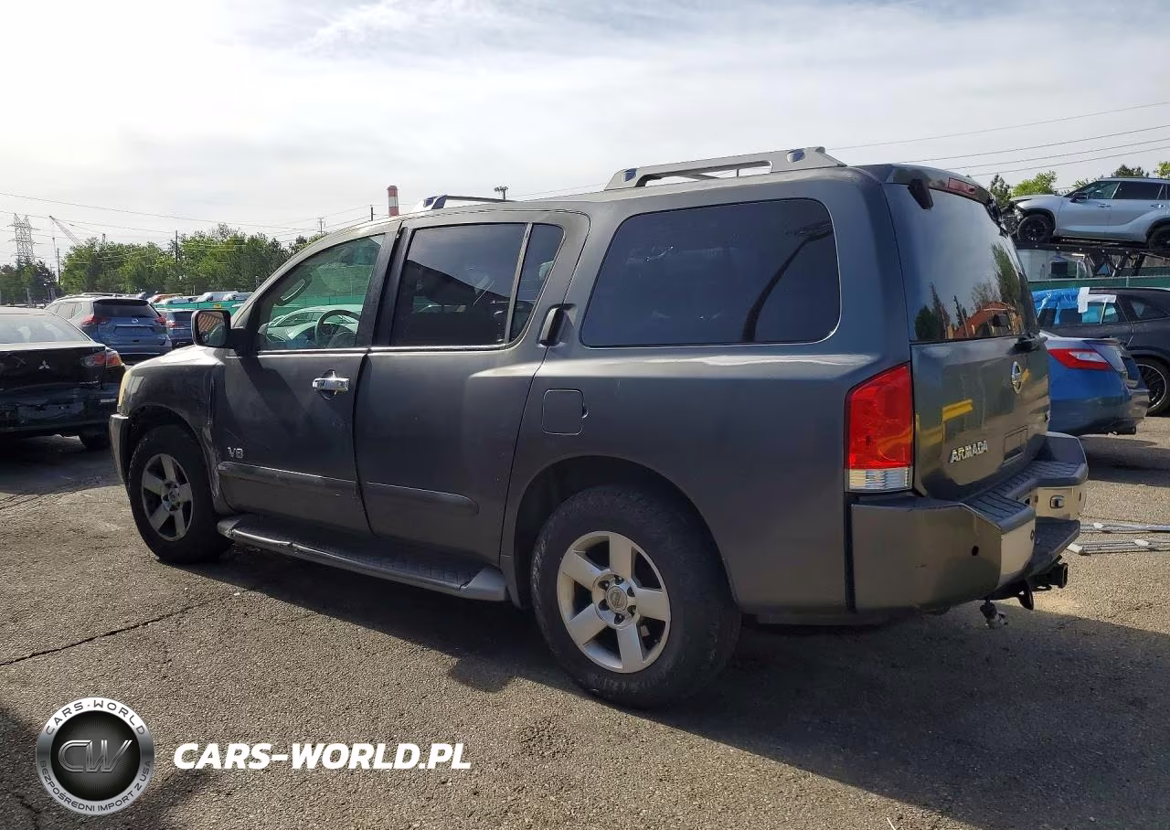 2005 Nissan Armada Se VIN:5N1AA08BX5N735369 - 2