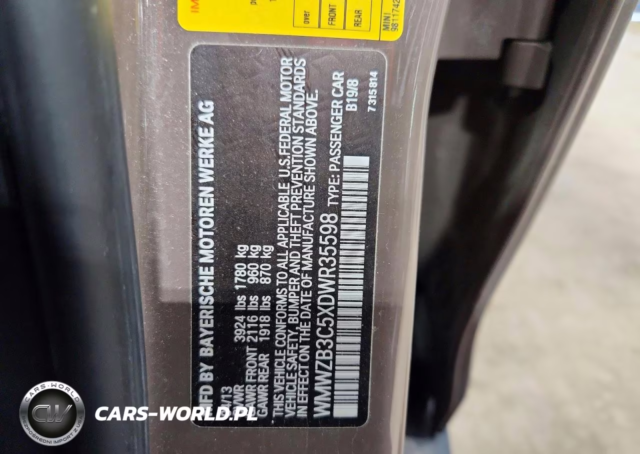 2013 Mini Cooper Countryman VIN:WMWZB3C5XDWR35598 - 13