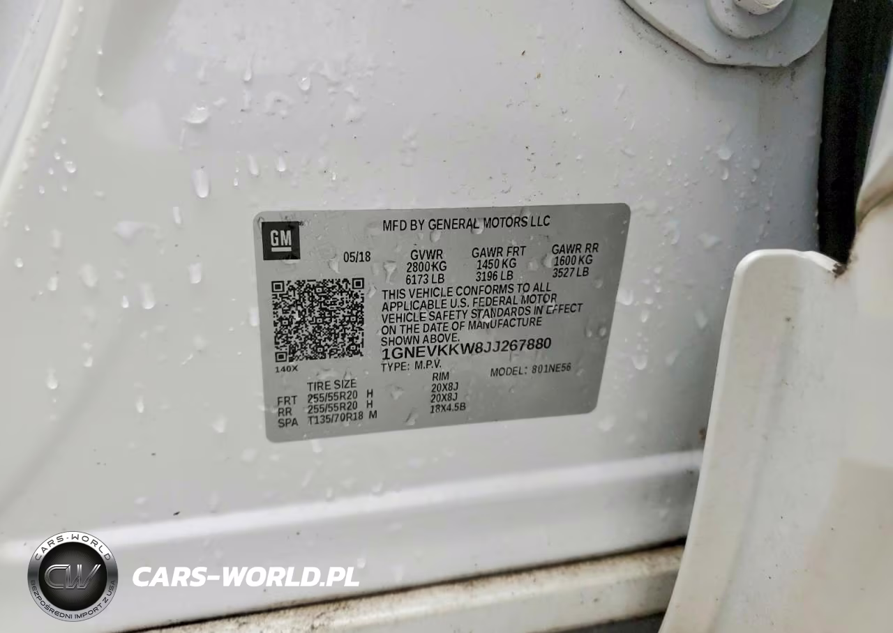 2018 Chevrolet Traverse High Country VIN:1GNEVKKW8JJ267880 - 13