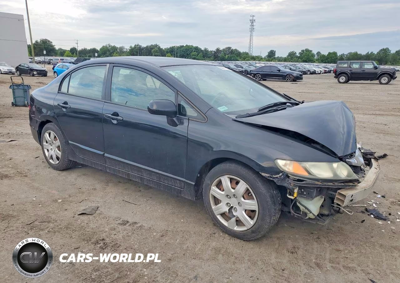 2009 Honda Civic Lx VIN:2HGFA16549H370300 - 4