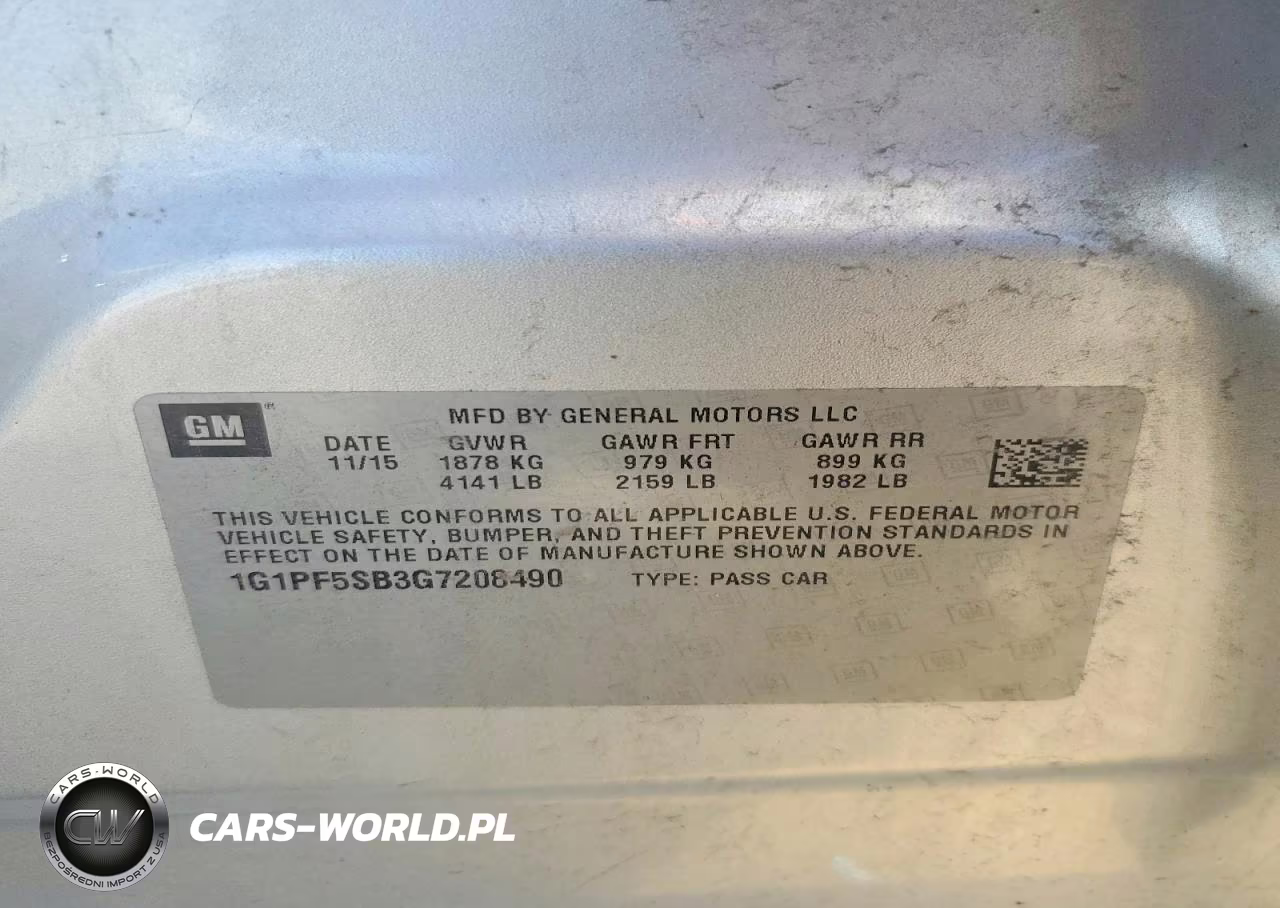 2016 Chevrolet Cruze Limited Lt VIN:1G1PF5SB3G7208490 - 12