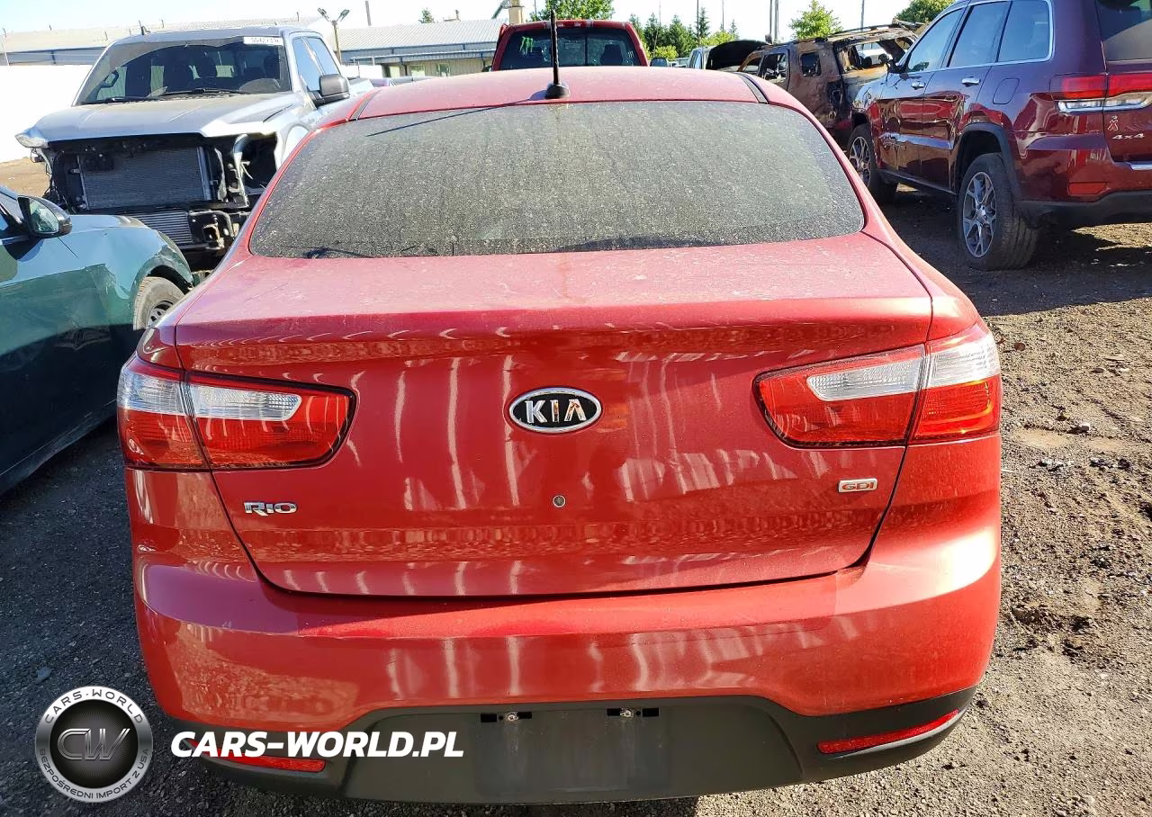 2013 Kia Rio Lx VIN:KNADM4A39D6108185 - 6