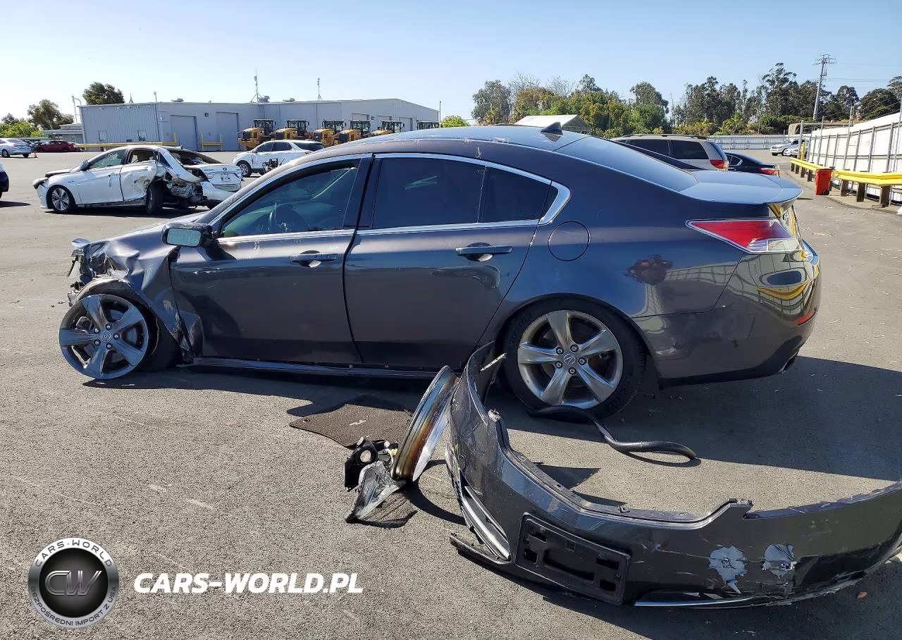 2012 Acura Tl VIN:19UUA8F75CA009617 - 2