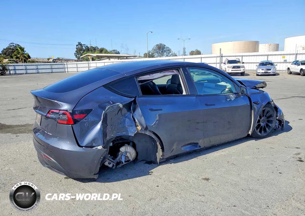 2022 Tesla Model Y VIN:7SAYGDEE8NF480617 - 3