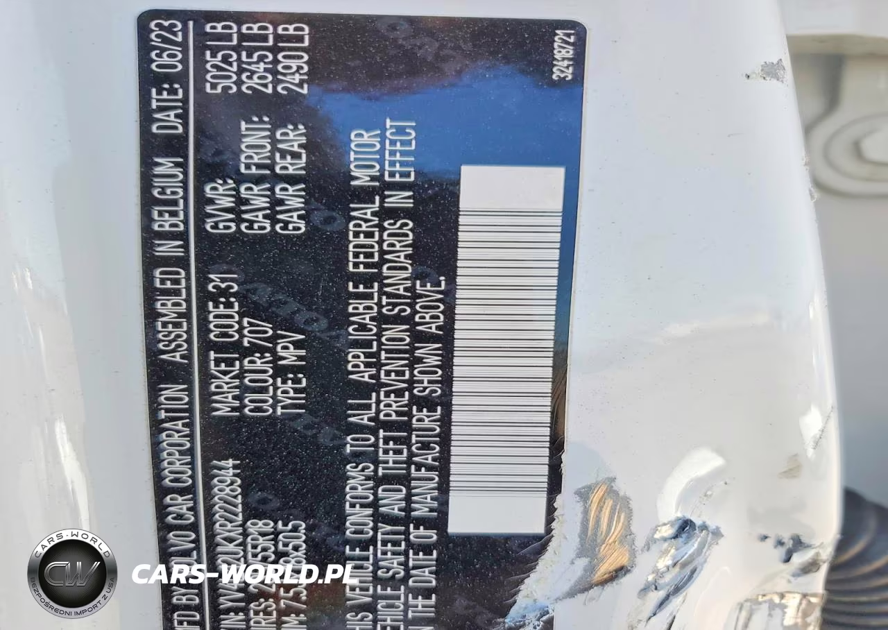2024 Volvo Xc40 Core VIN:YV4L12UKXR2228944 - 13