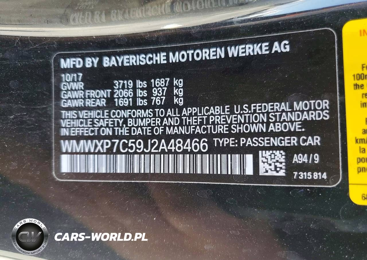 2018 Mini Cooper S VIN:WMWXP7C59J2A48466 - 12