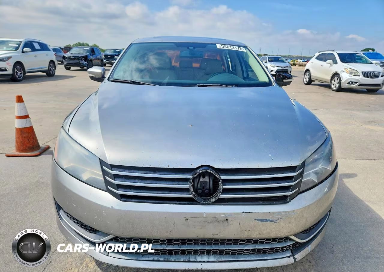 2013 Volkswagen Passat Se VIN:1VWBN7A31DC033666 - 5