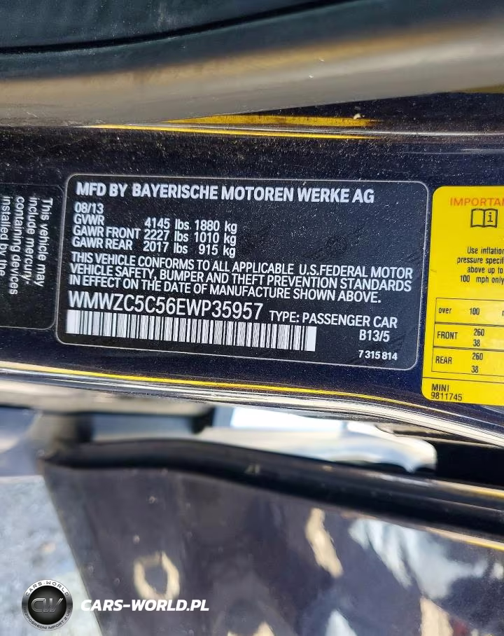 2014 Mini Cooper S Countryman VIN:WMWZC5C56EWP35957 - 12