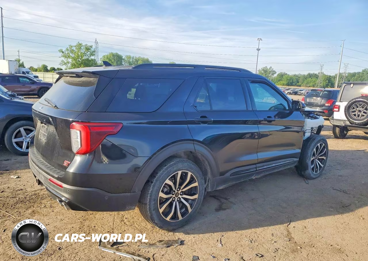 2020 Ford Explorer St VIN:1FM5K8GC5LGA51953 - 3