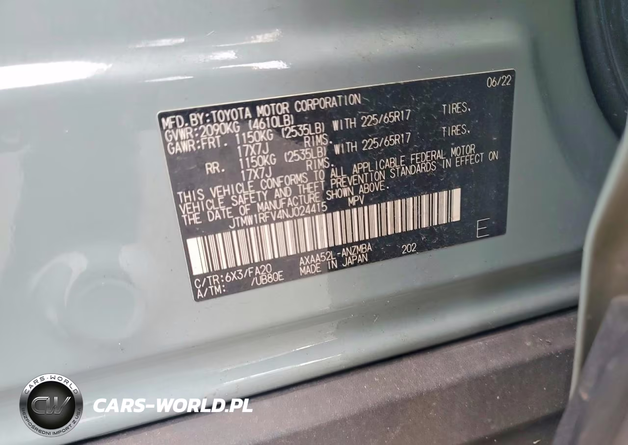 2022 Toyota Rav4 Xle VIN:JTMW1RFV4NJ024415 - 13