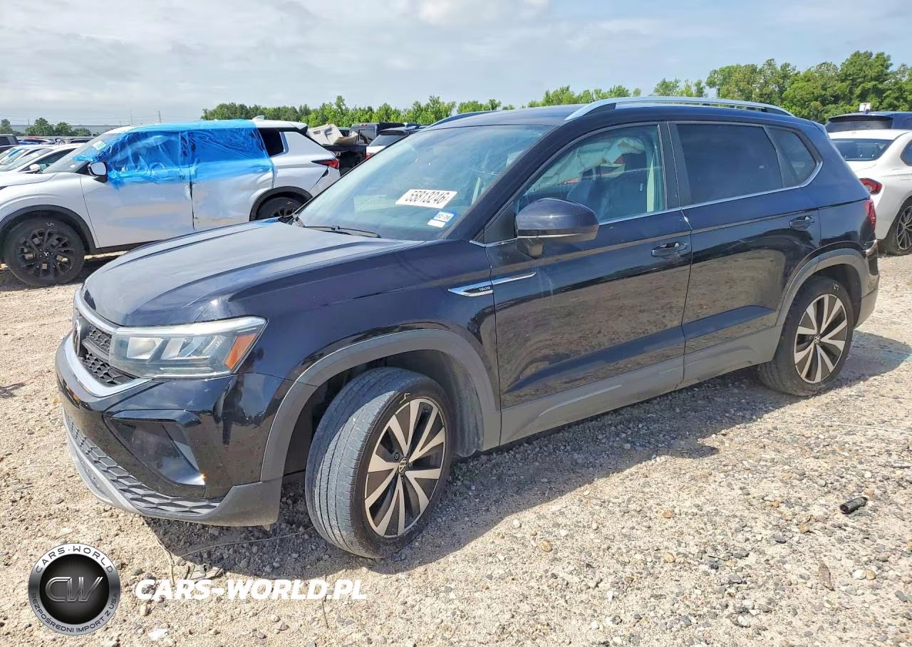 2022 Volkswagen Taos Se VIN:3VVRX7B2XNM007893 - 1