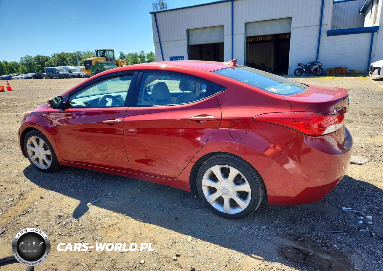 2012 Hyundai Elantra Limited VIN:KMHDH4AEXCU244856 - 2