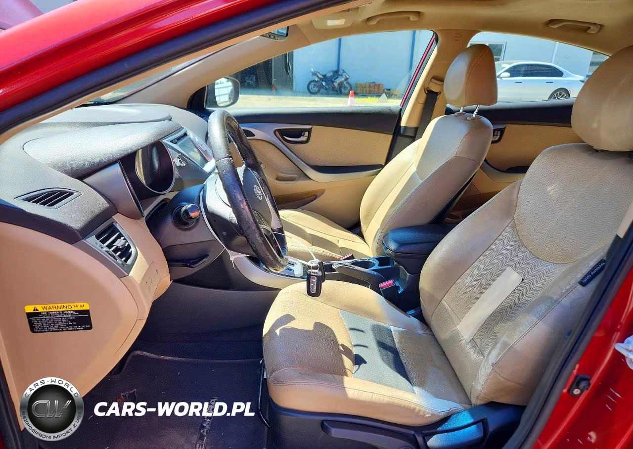 2012 Hyundai Elantra Limited VIN:KMHDH4AEXCU244856 - 7