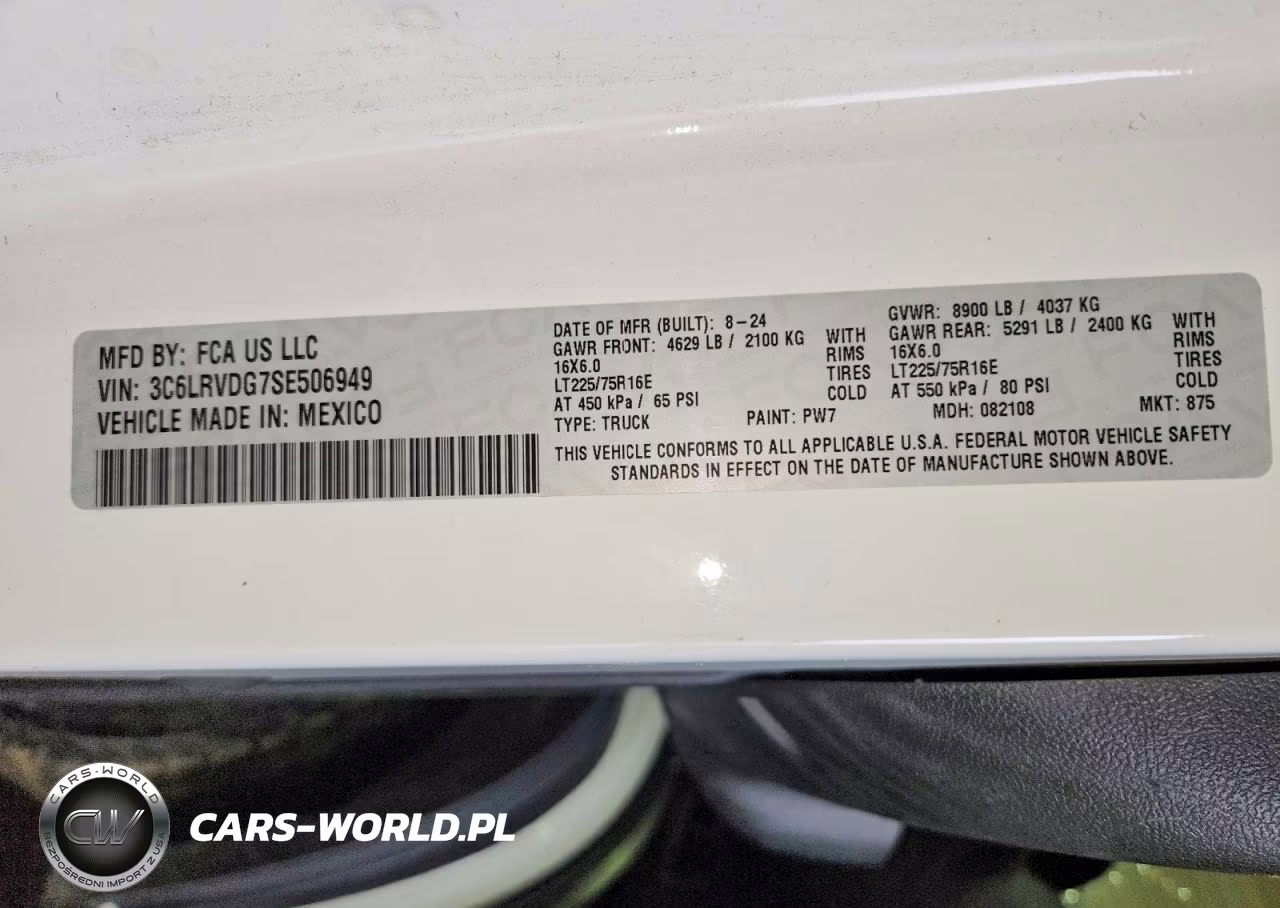 2025 Ram Promaster 2500 2500 High VIN:3C6LRVDG7SE506949 - 13