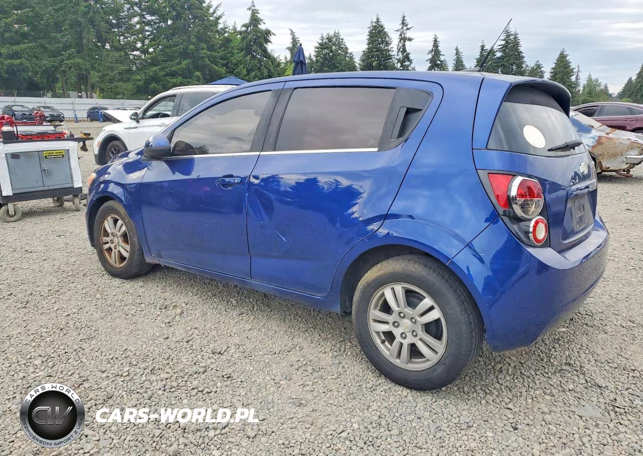 2014 Chevrolet Sonic Lt VIN:1G1JC6SG4E4227483 - 2
