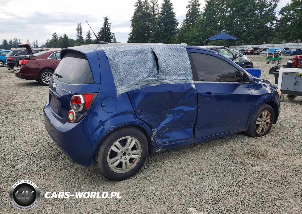 2014 Chevrolet Sonic Lt VIN:1G1JC6SG4E4227483 - 3