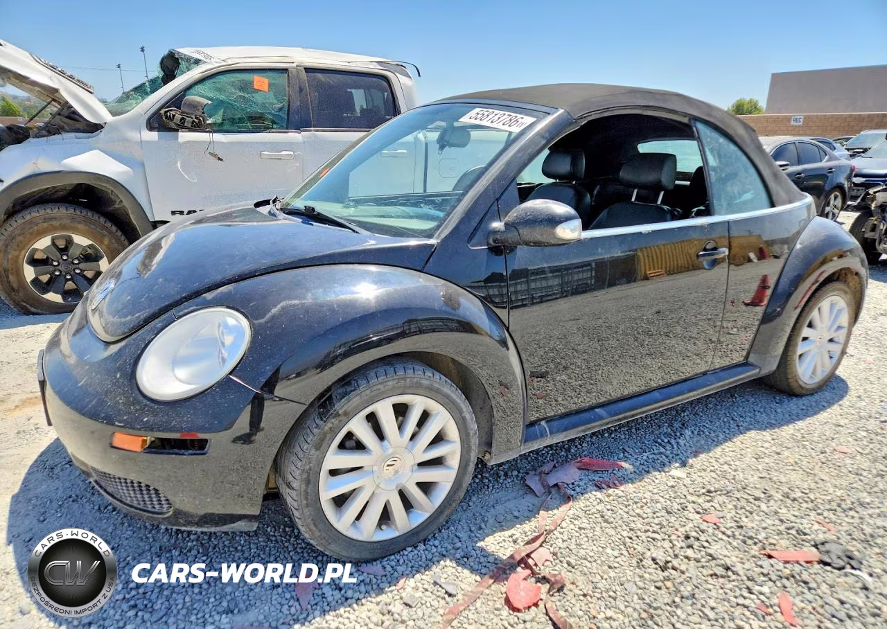 2008 Volkswagen New Beetle Convertible Se VIN:3VWRG31YX8M411324 - 1
