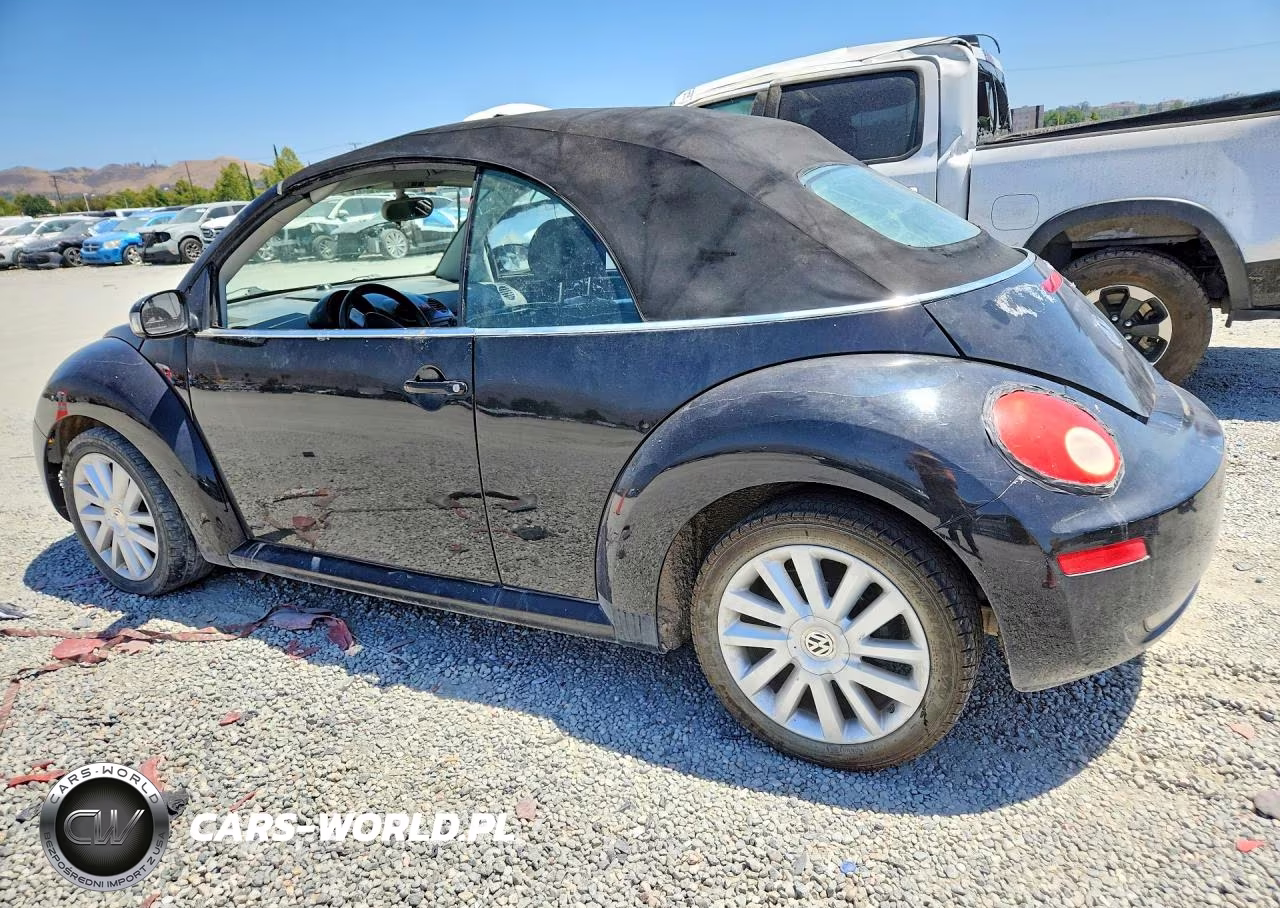 2008 Volkswagen New Beetle Convertible Se VIN:3VWRG31YX8M411324 - 2