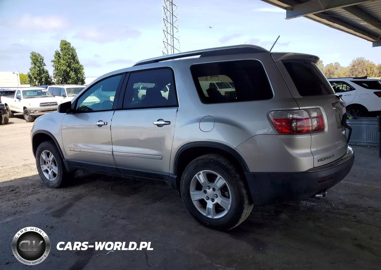 2008 GMC Acadia Sle VIN:1GKER13778J237427 - 2