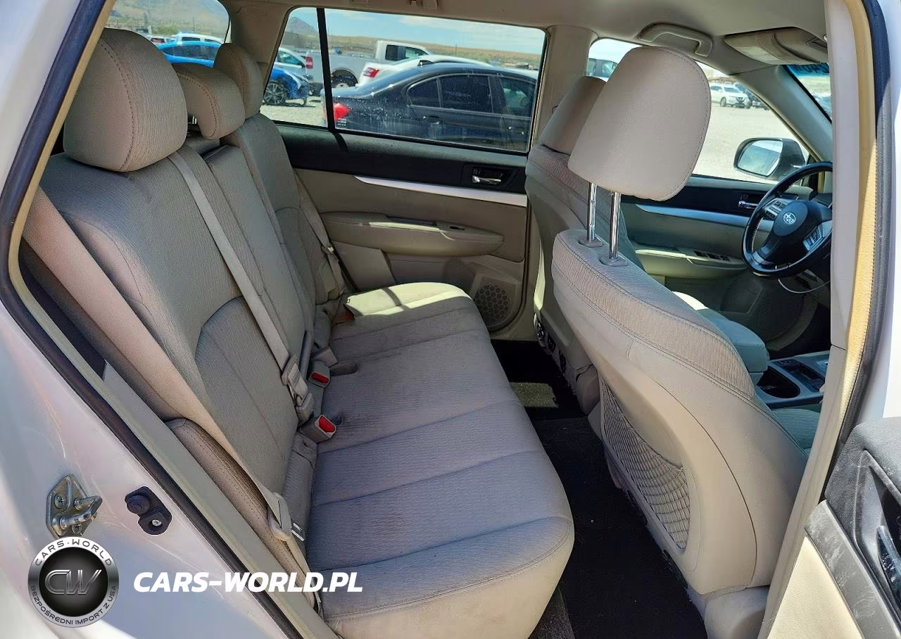 2012 Subaru Outback 2.5I Premium VIN:4S4BRBCC3C3302462 - 10